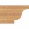 Ekena Millwork Newport Smooth Rafter Tail, Western Red Cedar, 3 1/2"W x 8"H x 12"L RFT04X08X12NEW00SWR - alternate 2